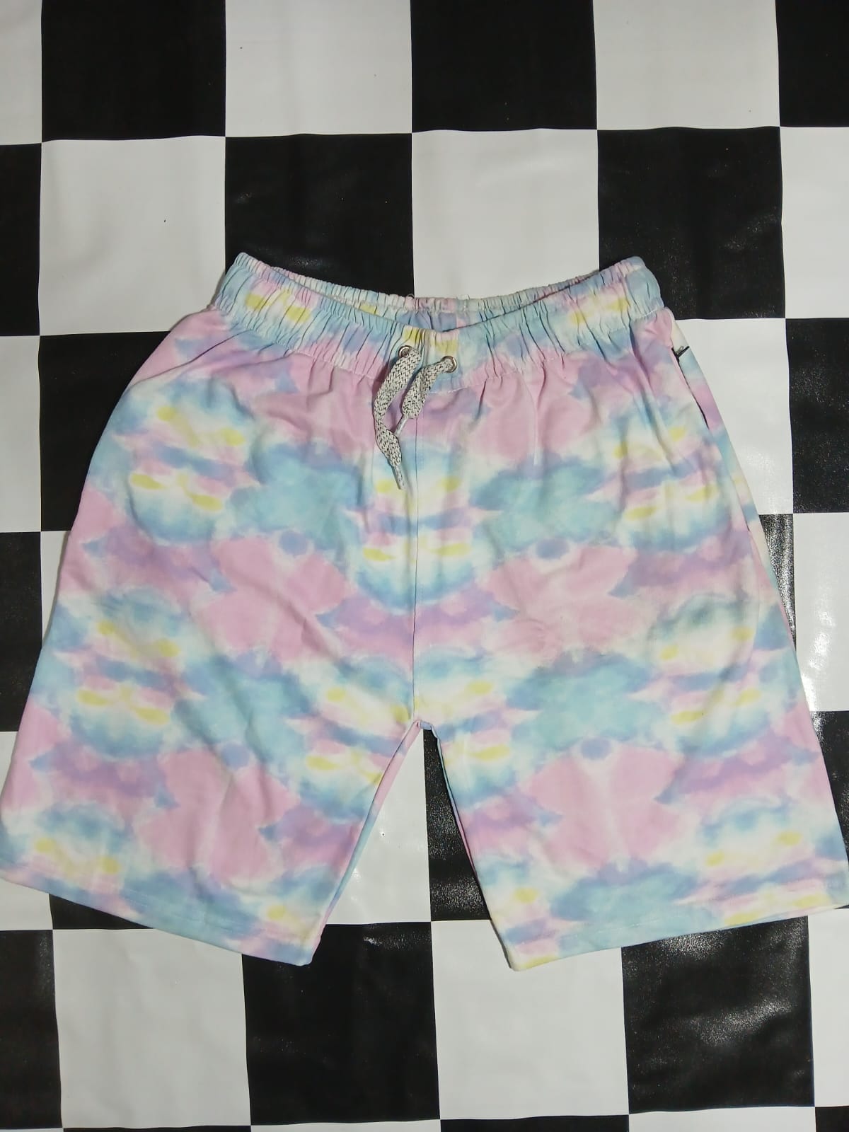 Men's French Terry Printed Shorts