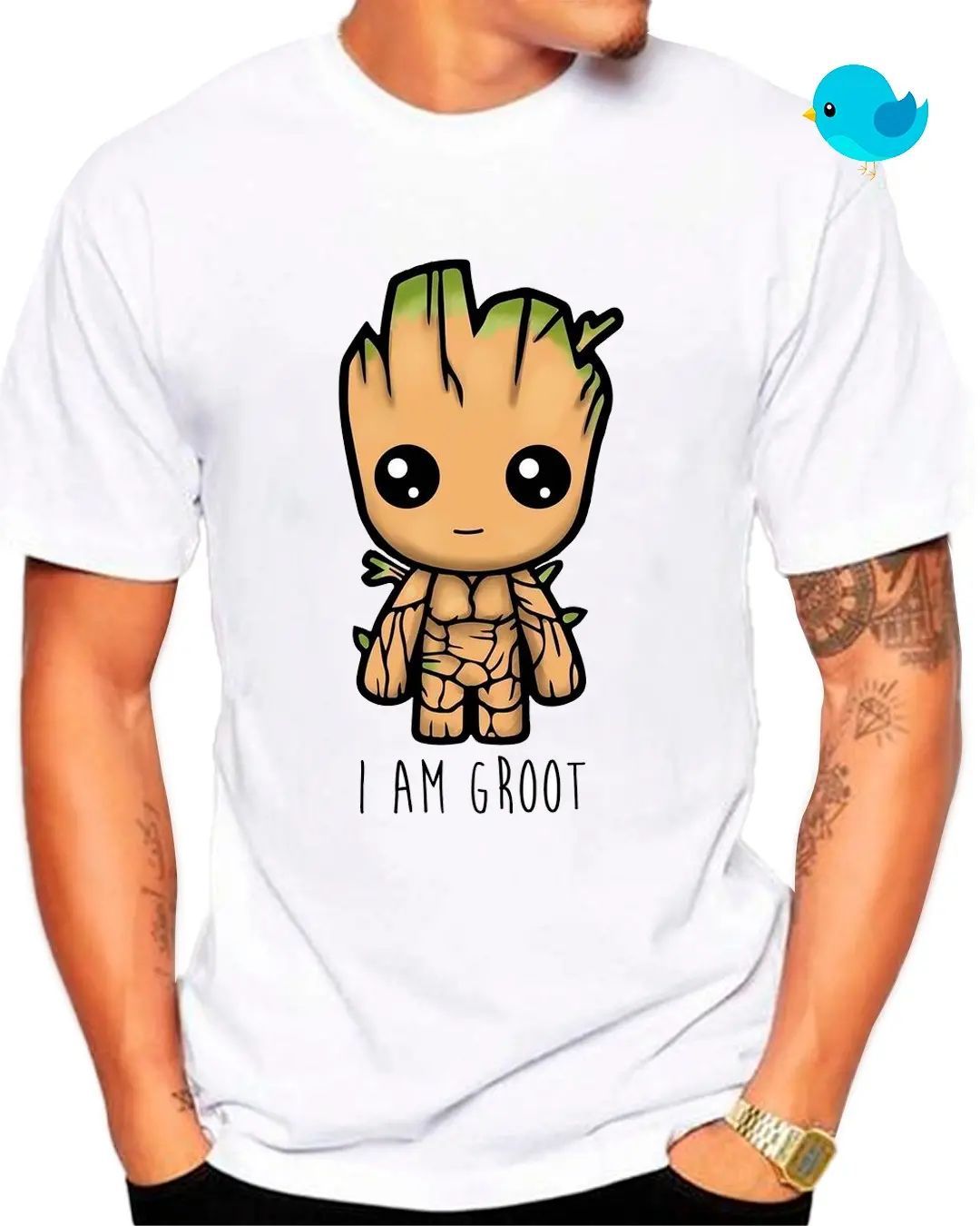 Groot Printed Tshirt